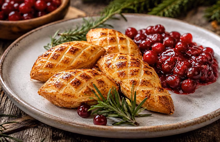 Grillowany oscypek z żurawiną – smak polskich gór