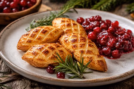 Grillowany oscypek z żurawiną – smak polskich gór